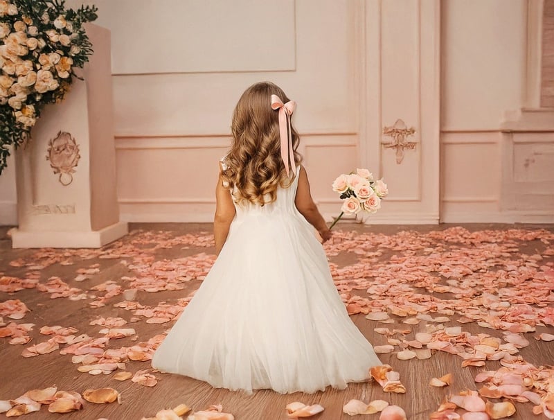 Timeless wedding attire